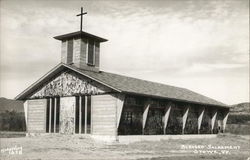 Blessed Sacrament Stowe, VT Postcard Postcard Postcard