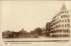 Ocean Pathway Ocean Grove, NJ Postcard Postcard Postcard