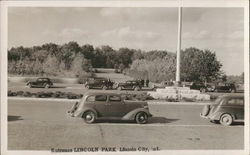 Entrance Lincoln Park Postcard