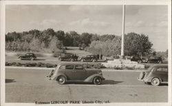 Entrance Lincoln Park Lincoln City, IN Postcard Postcard Postcard