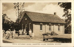 Scotch Settlement School, Greenfield Village Dearborn, MI Postcard Postcard Postcard
