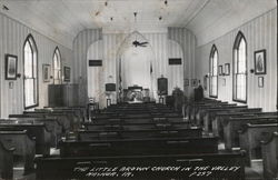 The Little Brown Church in the Valley Postcard