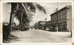 Street Scene Postcard