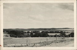 Country Scene Near Hebron Postcard