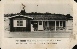 New Real Estate Office of Dale E. Wood Postcard