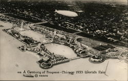 A Century of Progress - Chicago 1933 World's Fair Illinois 1933 Chicago World Fair Postcard Postcard Postcard