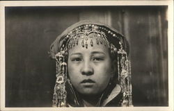 Asian Woman Postcard
