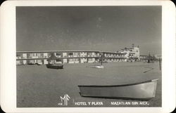 Hotel Y Playa Mazatlan, Sinaloa Mexico Postcard Postcard Postcard