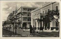 Post Office and Hotel de la Poste Port Said, Egypt Africa Postcard Postcard Postcard