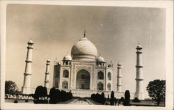 Greetings From India - Taj Mahal Agra, India Postcard Postcard Postcard