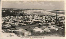 Campers Burleigh Heads, Queensland Australia Postcard Postcard Postcard