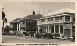 Murray Views No. 17 Court House and Commonwealth Bank Mackay, Queensland Australia Postcard Postcard Postcard