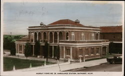 Murray Views No. 28. Ambulance Station Postcard
