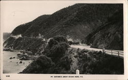 Mt. Defiance, Great Ocean Road Separation Creek, Victoria Australia Postcard Postcard Postcard