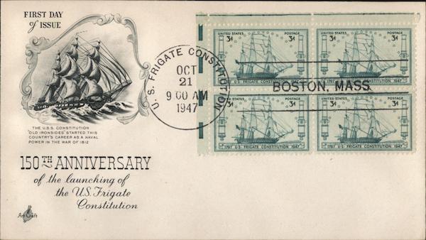 105th Anniversary of the Launching of the US Frigate Constitution