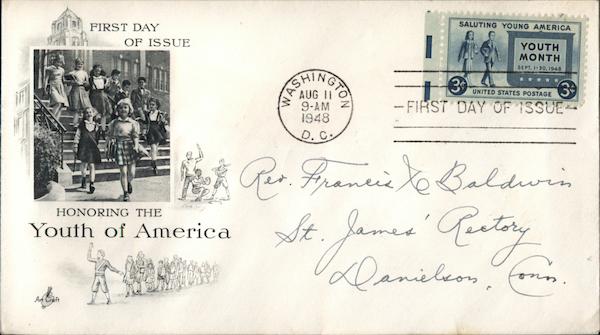 Honoring The Youth of America First Day Covers