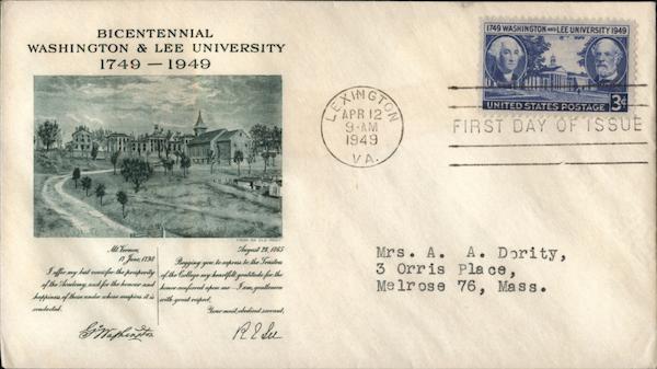Bicentennial Washington & Lee University 1749 - 1949