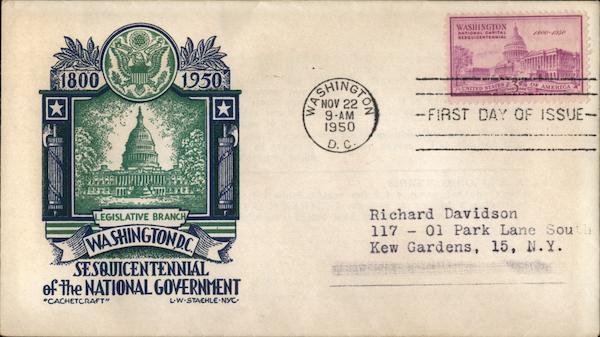 Sesquicentennial of the National Government 1800-1950