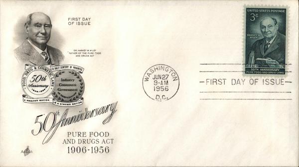 50th Anniversary Pure Food and Drugs Act 1906-1956