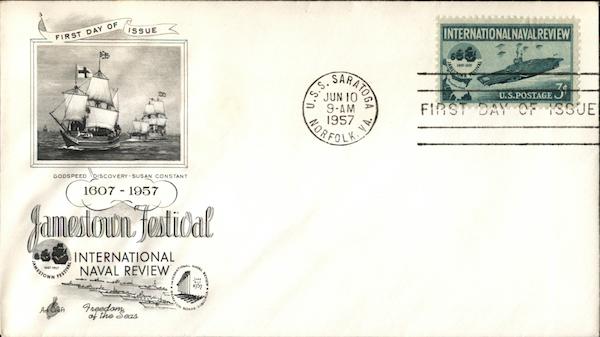 Jamestown Festival, International Naval Review, 1607-1957