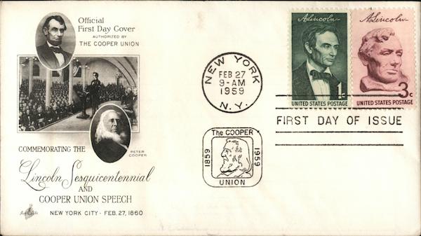 Commemorating the Lincoln Sesquicentennial and Cooper Union Speech