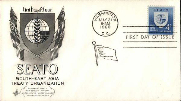 SEATO South-East Asia Treaty Organization First Day Covers