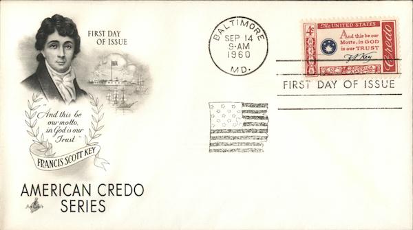 Francis Scott Key First Day Covers
