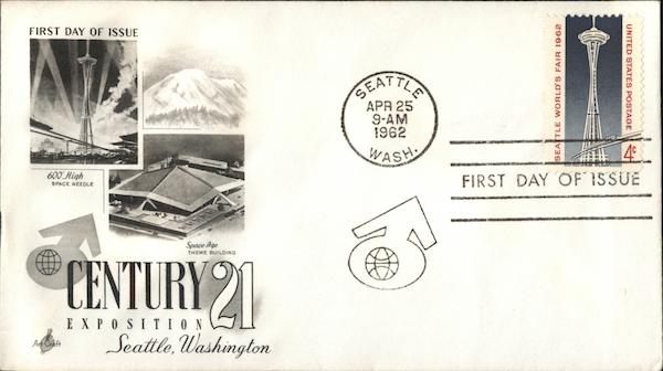 Century 21 Exposition Seattle, Washington First Day Covers