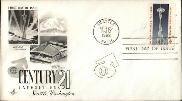 Century 21 Exposition Seattle, Washington First Day Covers