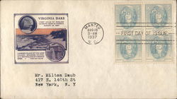 Virginia Dare First Child of English Parents born in America, August 18, 1567 First Day Cover
