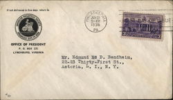 American Philatelic Society, Office of the President First Day Cover
