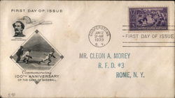 Commemorating 100th Anniversary of the Game of Baseball First Day Cover