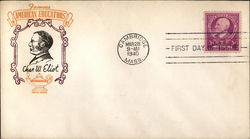 Famous American Educators Chas. W. Eliot First Day Cover