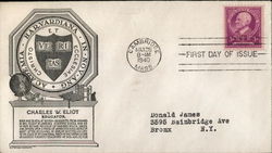 Charles W. Eliot - Educator First Day Cover