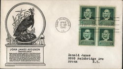 John James Audubon - Ornithologist First Day Cover