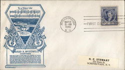 Howard A. McDowell - Composer 1851 - 1908 First Day Cover