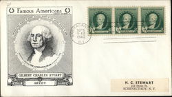 Gilbert Charles Stuart, Artist First Day Cover