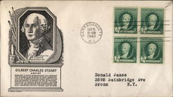 Gilbert Charles Stuart, Artist First Day Cover
