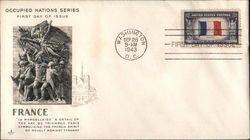 Occupied Nations Series: France First Day Cover