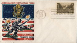 In Commemoration of US Armed Forces First Day Cover
