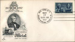 100 International Philatelic Exhibition 1847 - 1947 First Day Cover