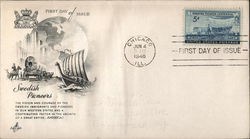 Swedish Pioneers First Day Cover