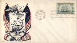 U.S.F. Constitution Launched October 21, 1797 First Day Cover