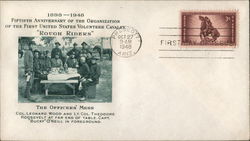 Rough Riders - The Officers' Mess First Day Cover