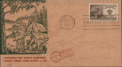 National Boy Scout Jamboree Valley Forge June 30 - July 6, 1950 First Day Cover