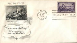 Commemorating 175th Anniversary Battle of Brooklyn First Day Cover