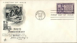 500th Anniversary of the Gutenberg Bible First Day Cover