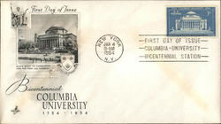 Bicentennial Columbia University First Day Cover