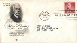 Andrew W. Mellon 1855-1937 First Day Cover