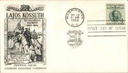 Lajos Kossuth First Day Cover